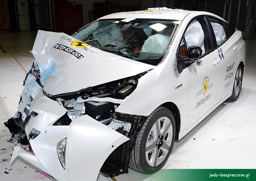 TESTY ZDERZENIOWE EURO NCAP | 2016 | Toyota Prius