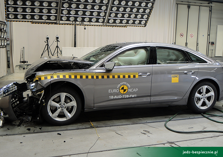 TESTY ZDERZENIOWE EURO NCAP | Wyniki testów zderzeniowych Euro NCAP | Audi A6 | Wrzesień 2018