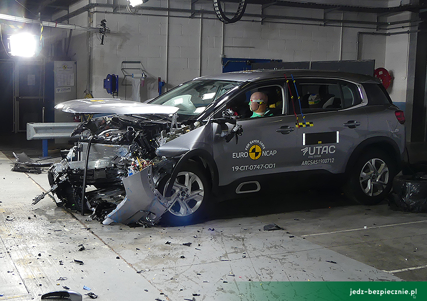 Najnowsze wyniki testów zderzeniowych Euro NCAP - Citroen C5 Aircross, Range Rover Evoque - Kwiecień 2019