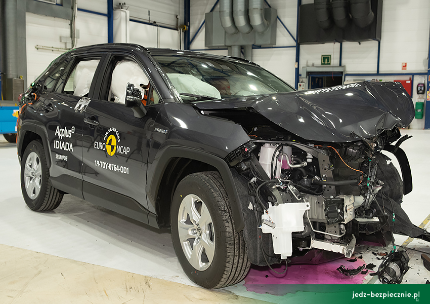 TESTY ZDERZENIOWE EURO NCAP | Toyota RAV4 | Maj 2019