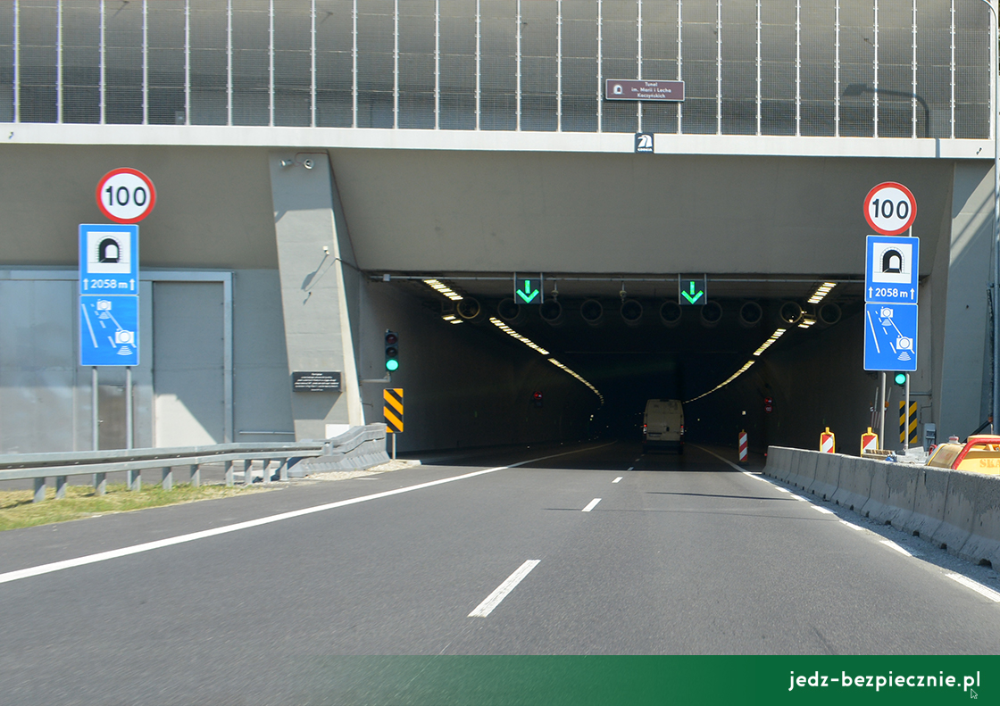 Odcinkowy Pomiar Prędkości - Co siódme przekroczenie prędkości zarejestrowano w tunelu na Zakopiance
