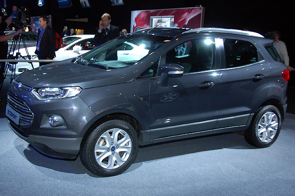 SALON SAMOCHODOWY PARYŻ 2012 - Ford - europejski debiut modelu EcoSport