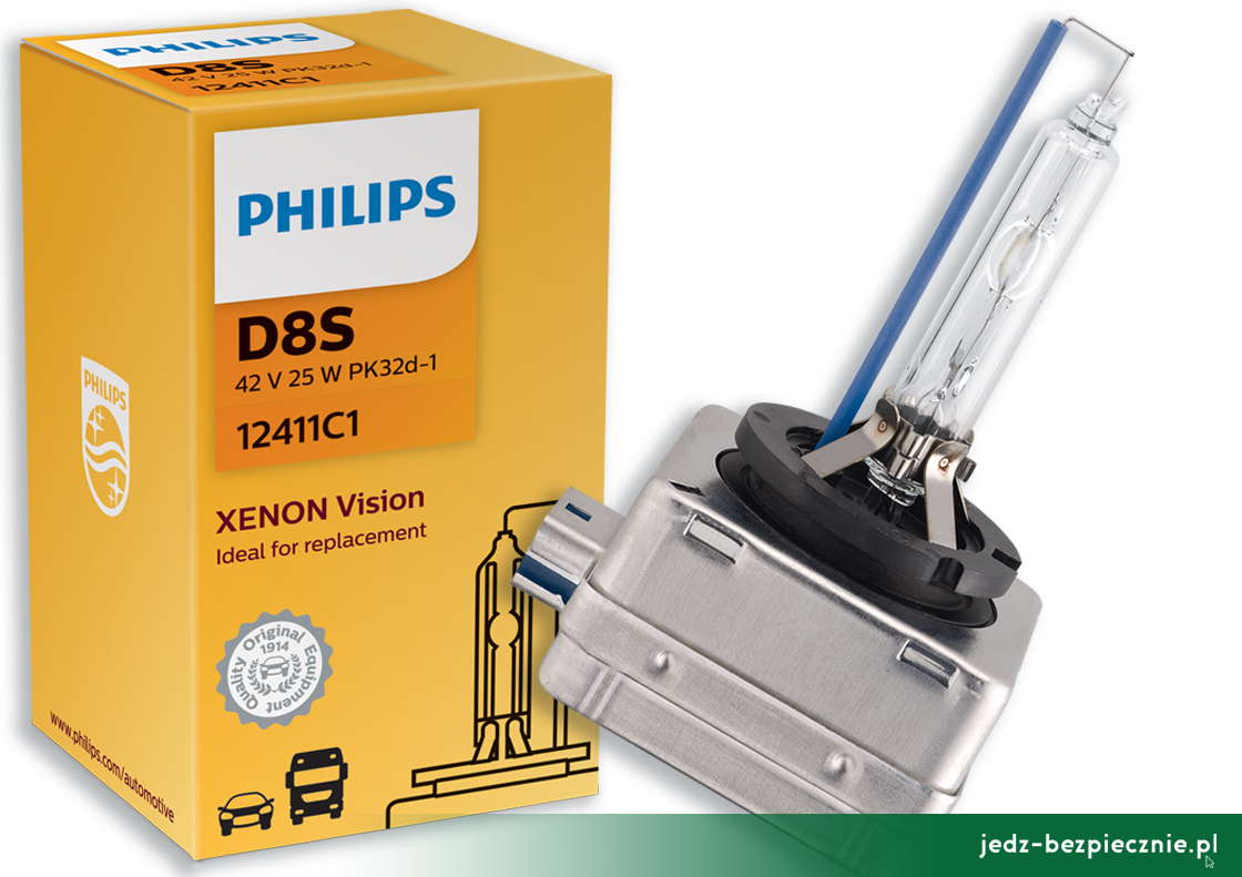 Produkty - nowe lampy ksenonowe Philips D8S