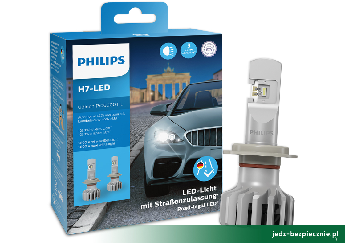 PRODUKTY | Retrofit Philips LED z legalizacją na niemieckich drogach publicznych