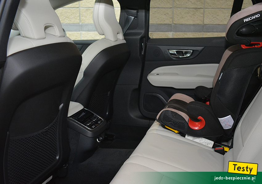 TESTY - Volvo V60 II Polestar - przyciemniane szyby + tapicerka na plecach foteli