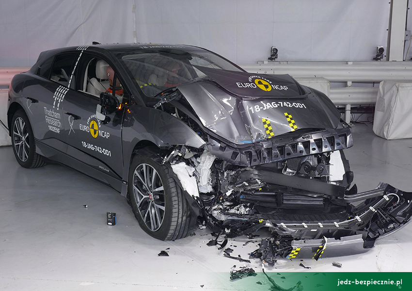TESTY ZDERZENIOWE EURO NCAP | Wyniki testów zderzeniowych Euro NCAP | Jaguar I-Pace | Grudzień 2018