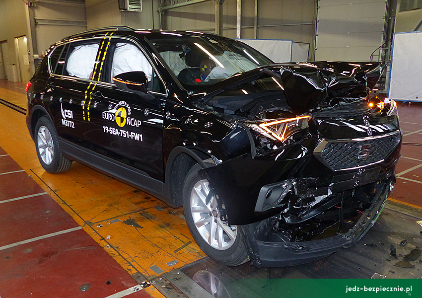 TESTY ZDERZENIOWE EURO NCAP | Wyniki testów zderzeniowych Euro NCAP - Wszystkie modele na piątkę | SEAT Tarraco | Luty 2019