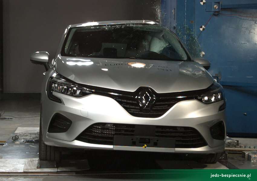 TESTY ZDERZENIOWE EURO NCAP | Renault Clio | Maj 2019