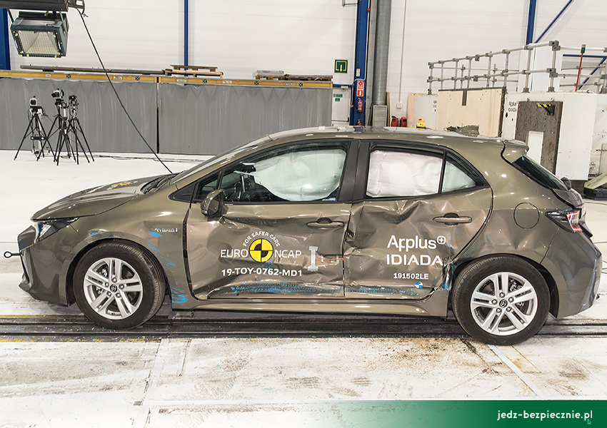 TESTY ZDERZENIOWE EURO NCAP | Toyota Corolla | Maj 2019