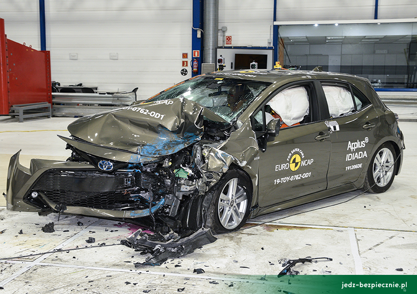 TESTY ZDERZENIOWE EURO NCAP | Toyota Corolla | Maj 2019
