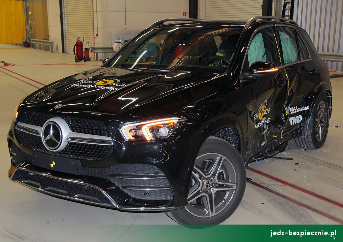 Najnowsze wyniki testów zderzeniowych Euro NCAP - Mercedes Klasa GLE, Lipiec 2019