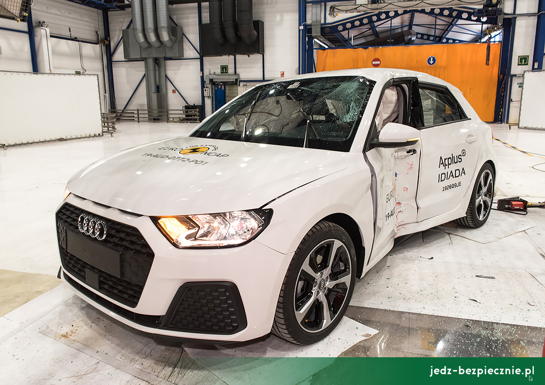 Najnowsze wyniki testów zderzeniowych Euro NCAP - Audi A1, Wrzesień 2019