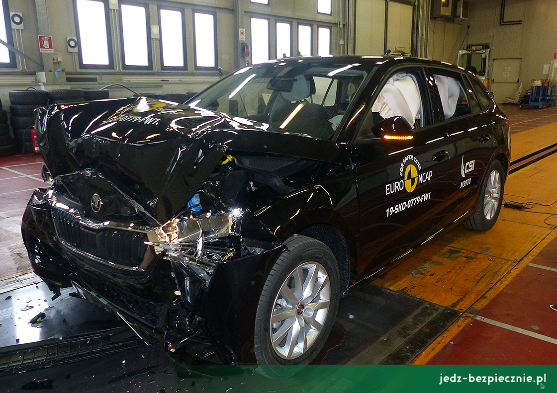 Najnowsze wyniki testów zderzeniowych Euro NCAP - Skoda Kamiq, Wrzesień 2019