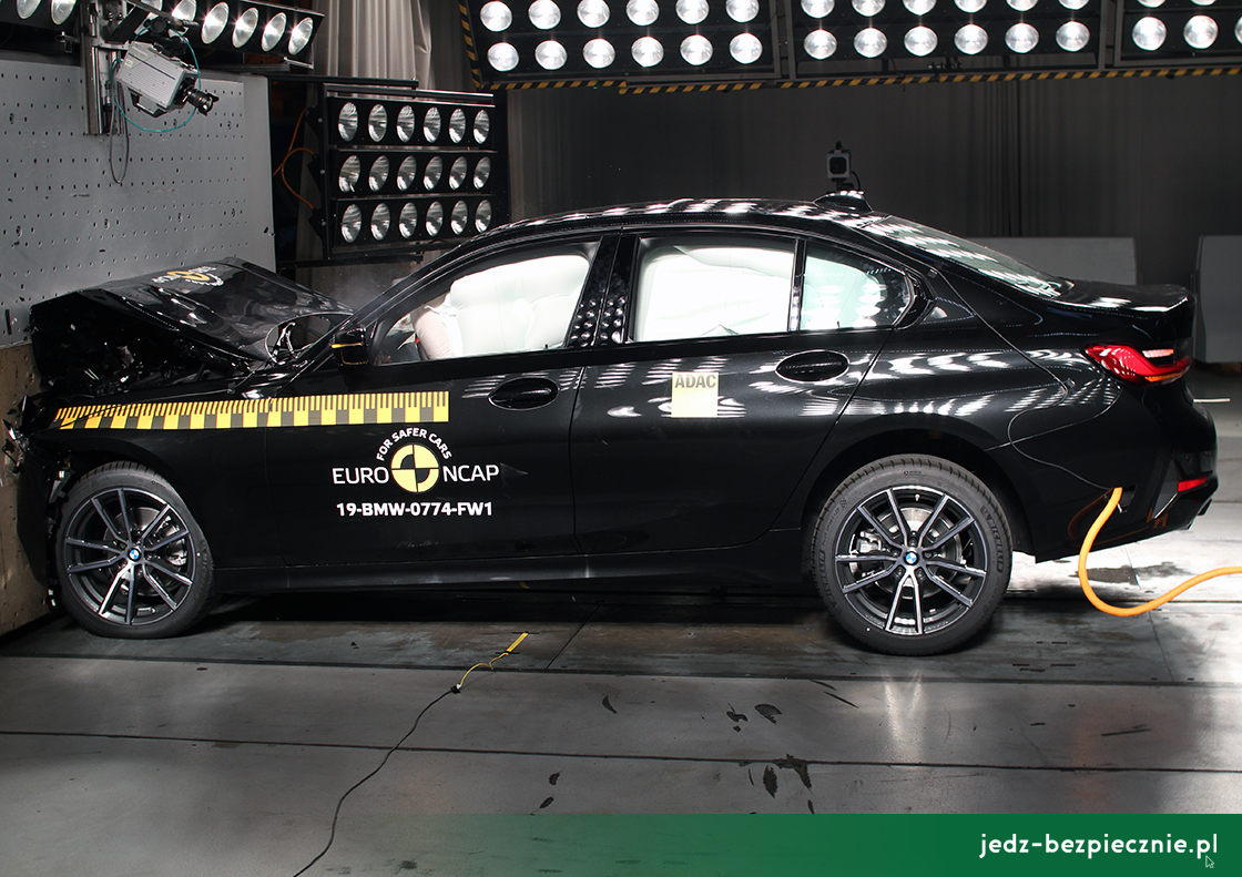 Najnowsze wyniki testów zderzeniowych Euro NCAP - BMW serii 3 - Październik 2019