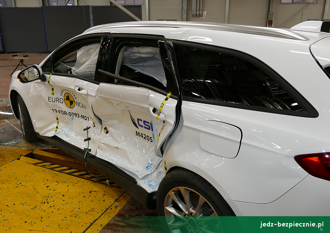 Najnowsze wyniki testów zderzeniowych Euro NCAP - Ford Mondeo - Grudzień 2019