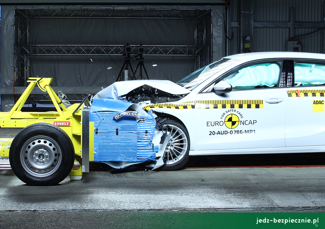 TESTY ZDERZENIOWE EURO NCAP | Audi A3 - Grudzień 2020