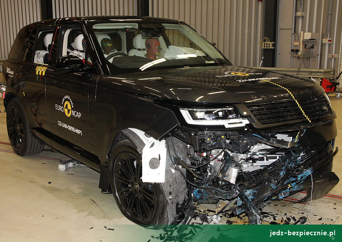 TESTY ZDERZENIOWE EURO NCAP - Land Rover Range Rover