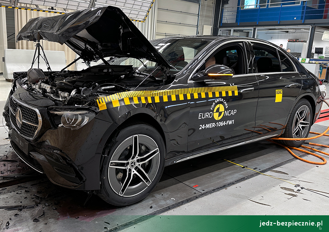 TESTY ZDERZENIOWE EURO NCAP | Mercedes Klasa E