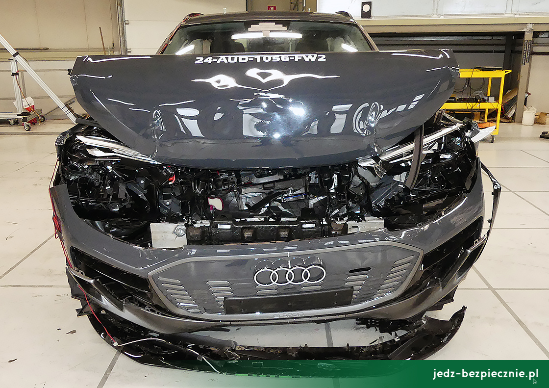 TESTY ZDERZENIOWE EURO NCAP | Audi Q6 e-tron