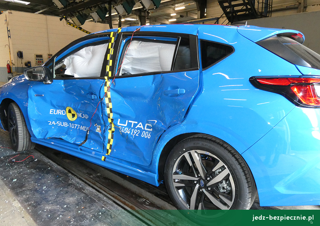 TESTY ZDERZENIOWE EURO NCAP | Subaru Impreza