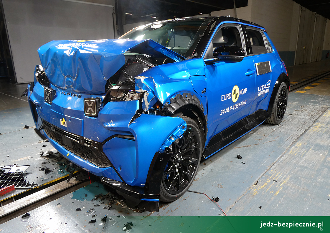 TESTY ZDERZENIOWE EURO NCAP | Alpine A290