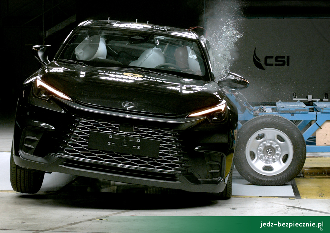 TESTY ZDERZENIOWE EURO NCAP | Lexus LBX