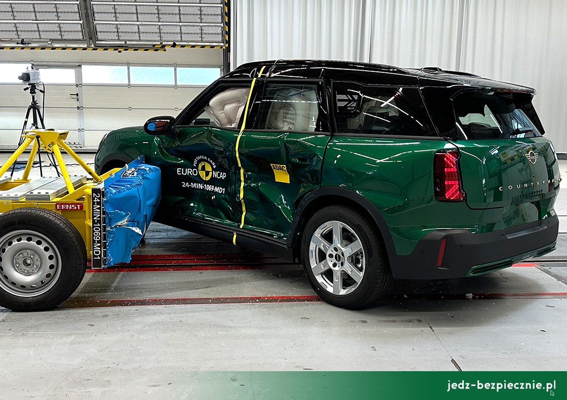 TESTY ZDERZENIOWE EURO NCAP | Mini Countryman