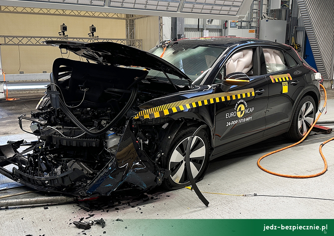 TESTY ZDERZENIOWE EURO NCAP | Porsche Macan