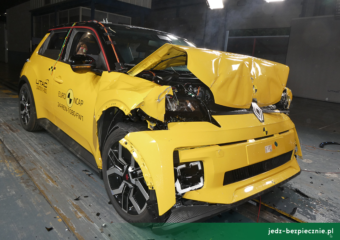 TESTY ZDERZENIOWE EURO NCAP | Renault 5