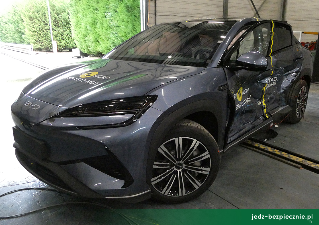 TESTY ZDERZENIOWE EURO NCAP | BYD Sealion 7