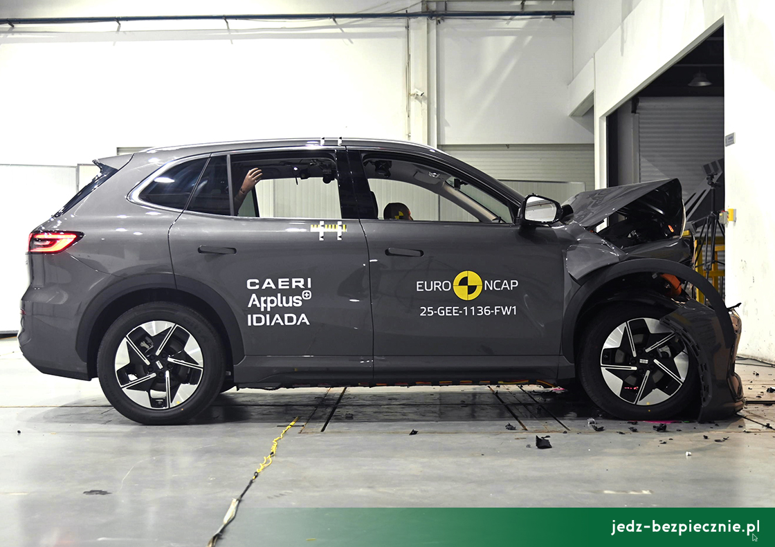 TESTY ZDERZENIOWE EURO NCAP | Geely EX5