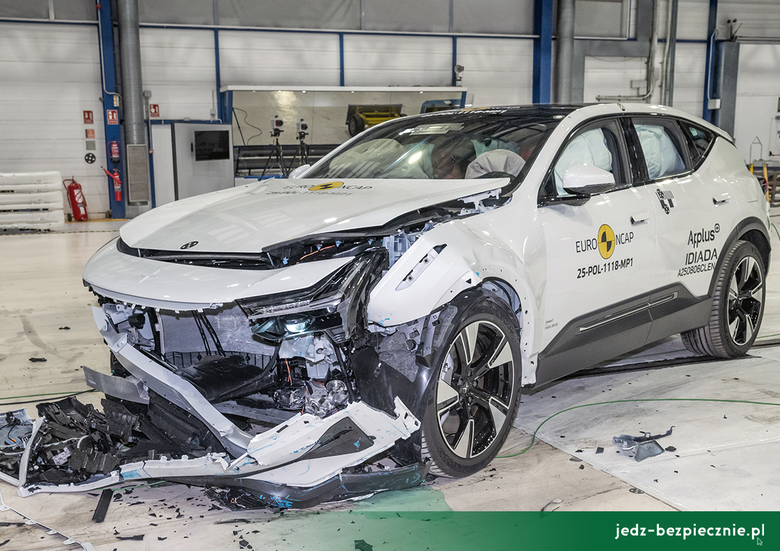 TESTY ZDERZENIOWE EURO NCAP | Polestar 3