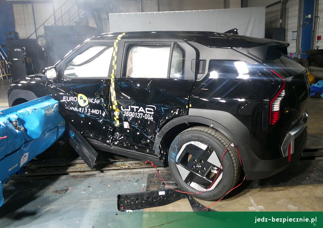TESTY EURO NCAP | Kia EV3 - maj 2025