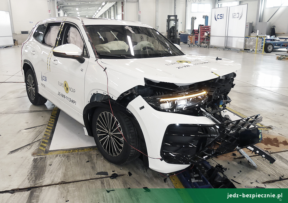 TESTY EURO NCAP | Volkswagen Tayron - maj 2025
