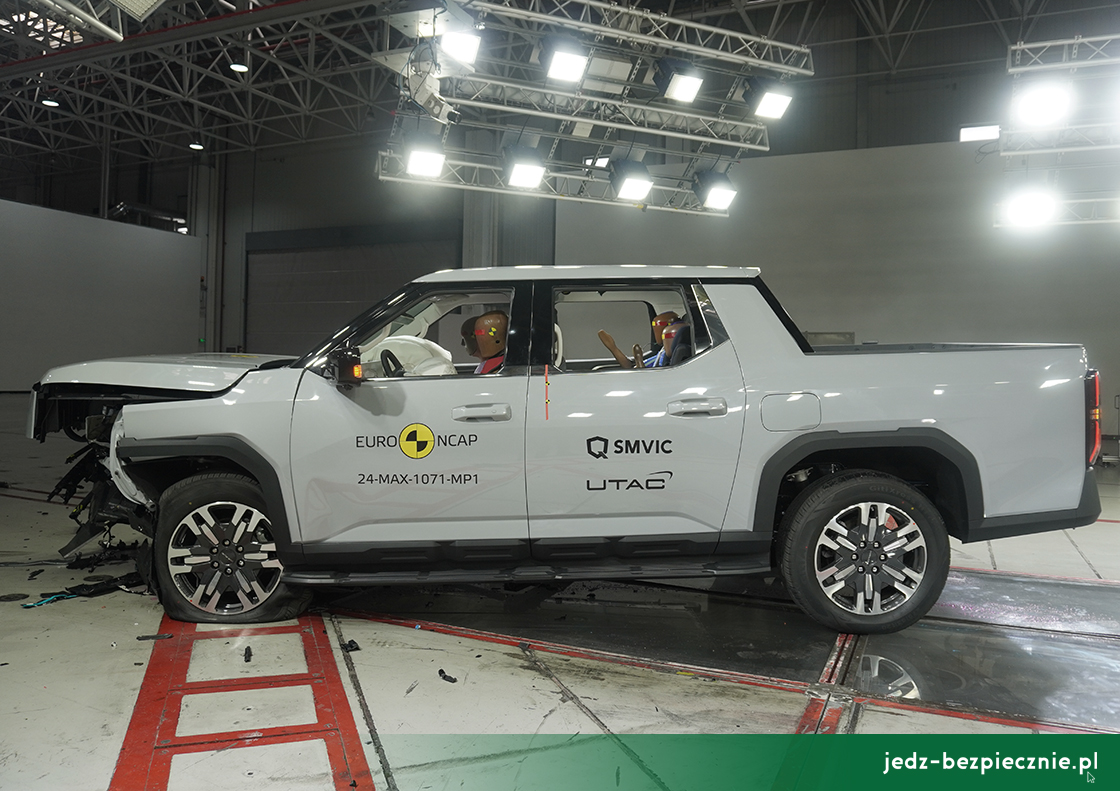 TESTY EURO NCAP | MG P9 - lipiec 2025