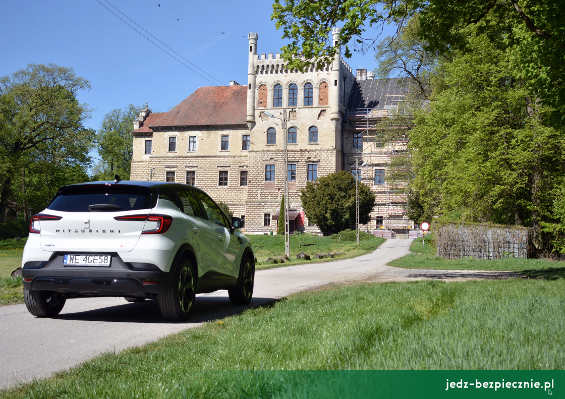 KARTKA Z PODRÓŹY | Książ Wielki - pałac Mirów i Mitsubishi ASX