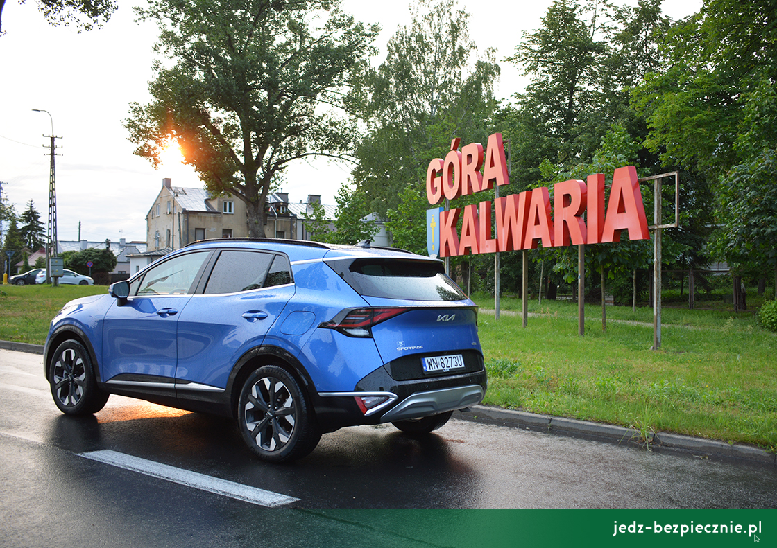 KARTKA Z PODRÓŹY | Góra Kalwaria i podróż samochodem, Kia Sportage