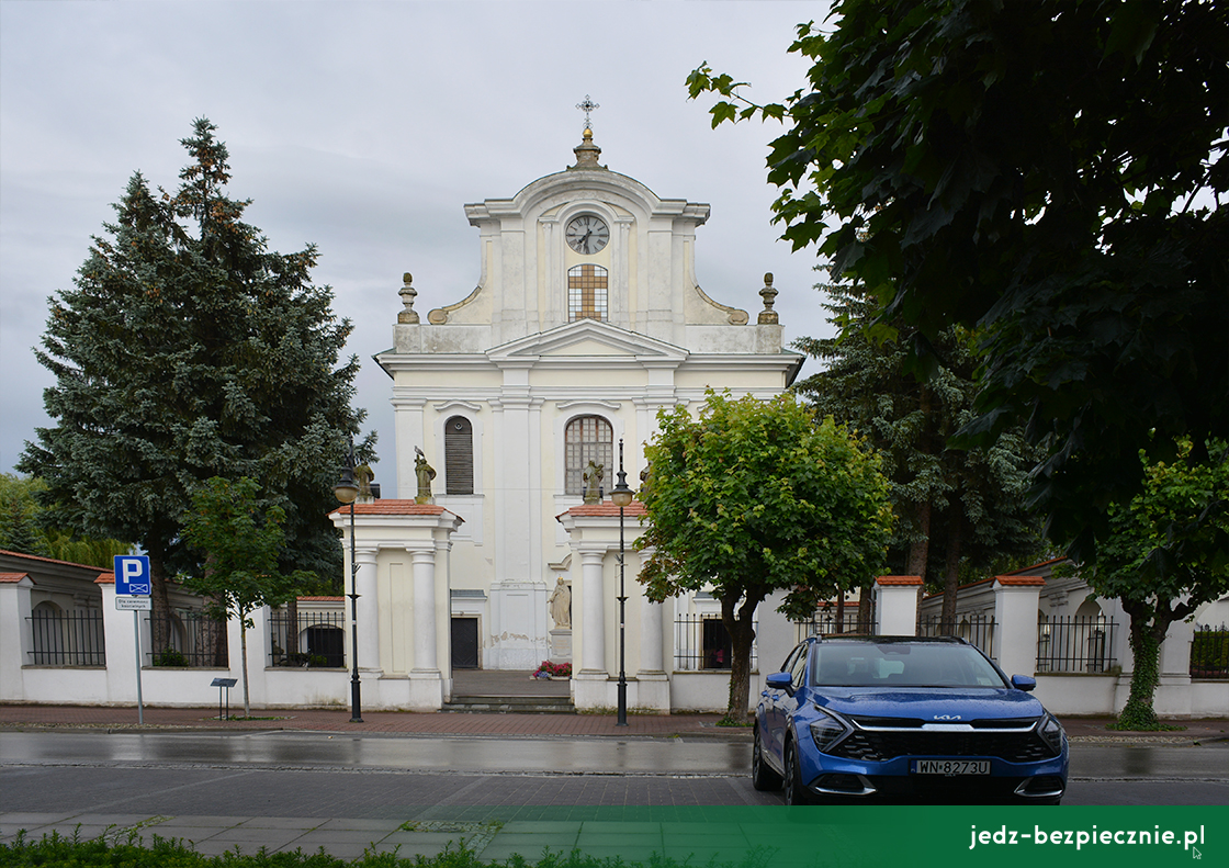 KARTKA Z PODRÓŹY | Góra Kalwaria - kościół Niepokalanego Poczęcia Najświętszej Maryi Panny, Kia Sportage