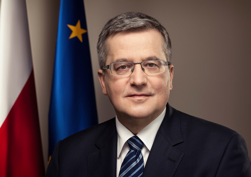 Przepisy - prezydent Bronisław Komorowski