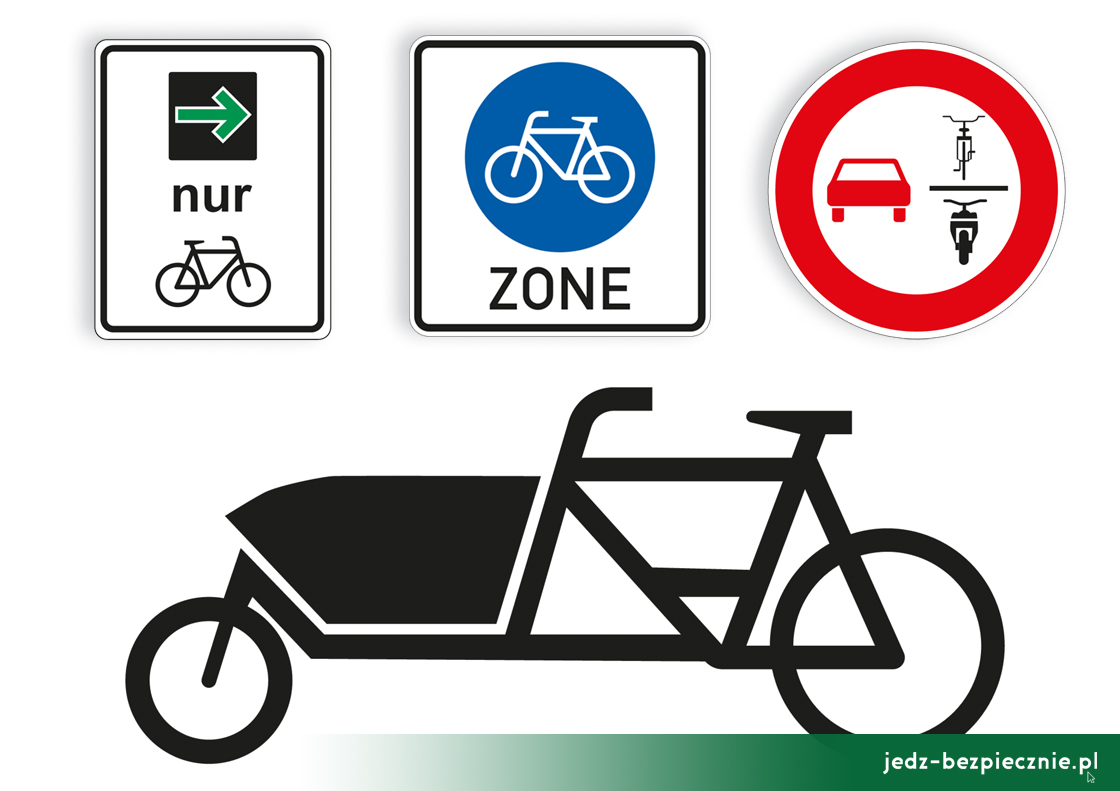 Przepisy - Nowe znaki drogowe dla rowerzystów