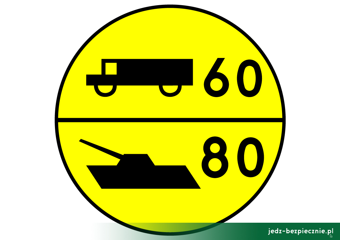 PRZEPISY - znaki drogowe dla pojazdów wojskowych, W3