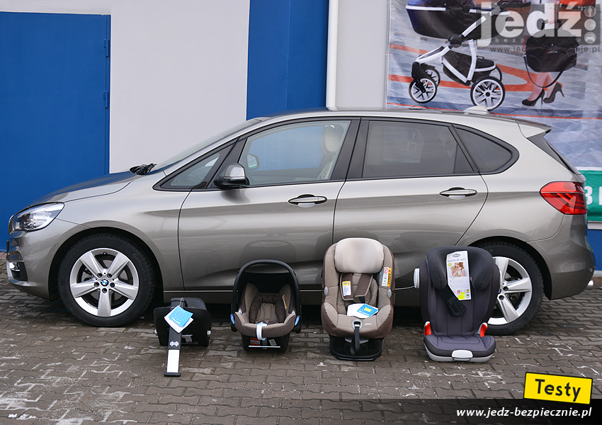 TESTY | BMW serii 2 Active Tourer | Foteliki i wózki - testy z fotelikami dziecięcymi