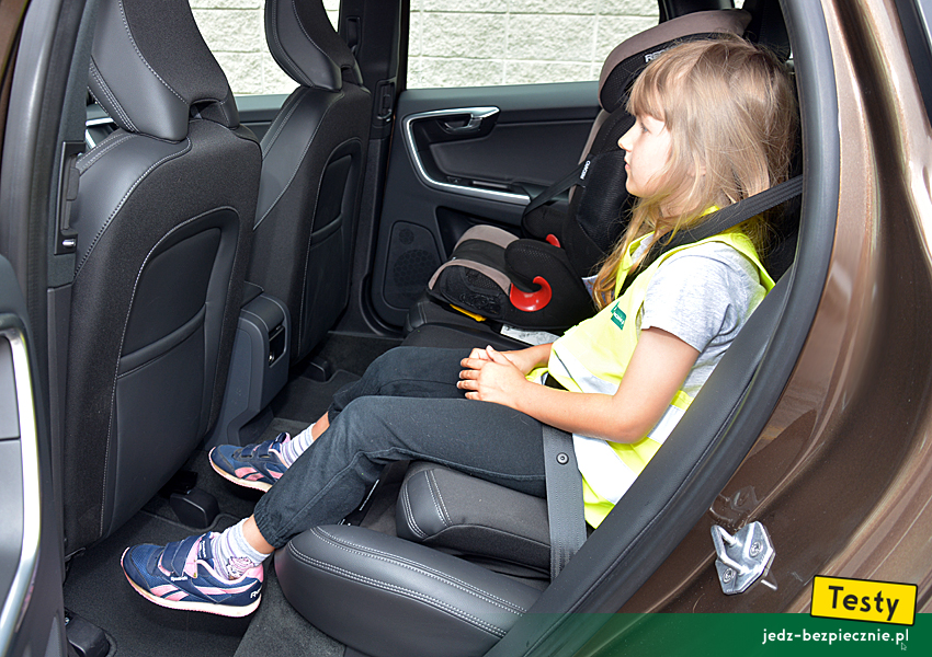 TESTY | Volvo XC60 - podwyższenie, kanapa, fabryczny element, dziecko, pasy, bezpieczeństwo
