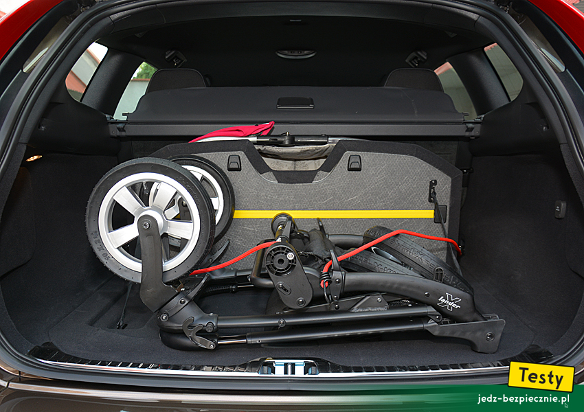 TESTY | Volvo XC60 - rozkładana przegroda bagażnika