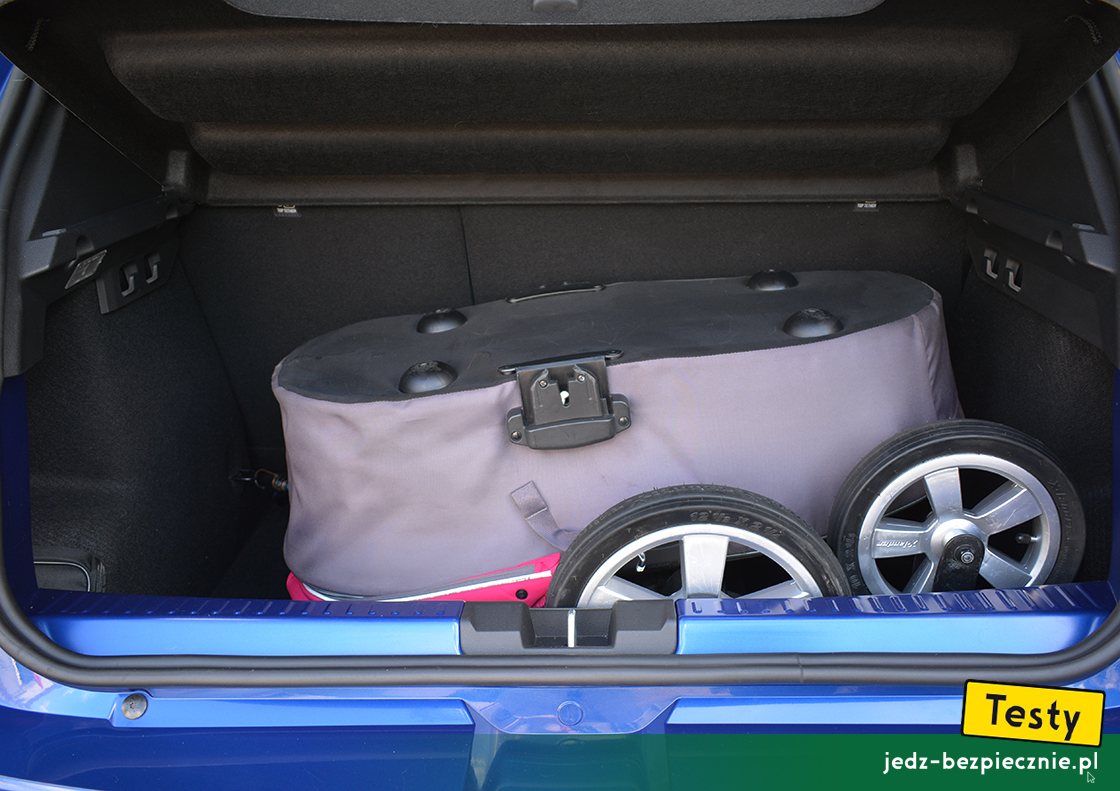 TESTY | Dacia Sandero III - próby z pakowaniem do bagażnika wózka dziecięcego X-lander z gondolą X-pram
