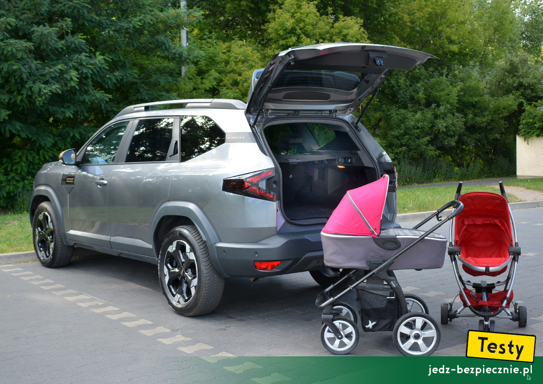 TESTY | Dacia Bigster 4x4 mild hybrid | próby z wózkami dziecięcymi