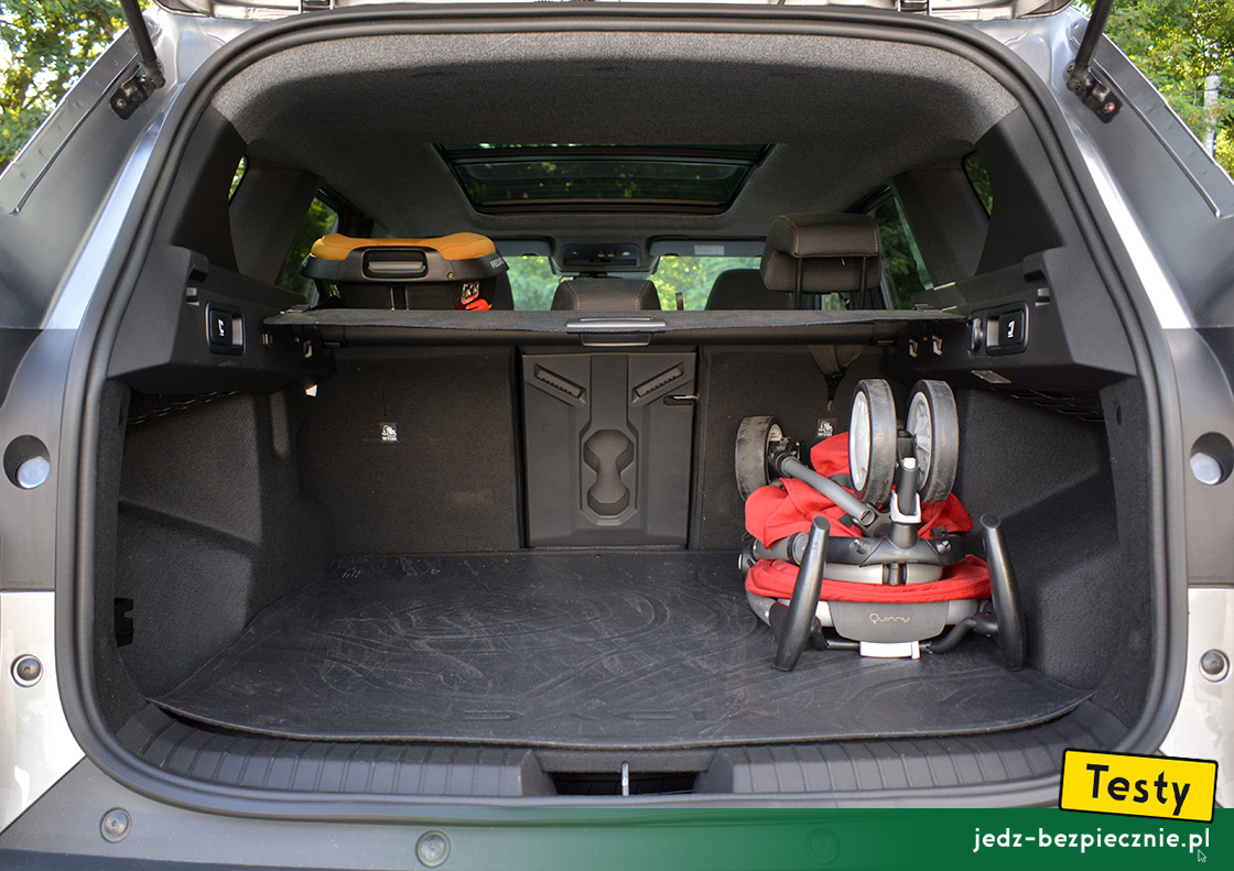 TESTY | Dacia Bigster 4x4 mild hybrid | pakowanie do bagażnika wózka dziecięcego, spacerówka, Quinny