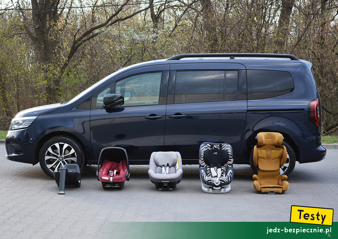 TESTY | Renault Grand Kangoo | próby z montażem fotelików samochodowych dla dzieci