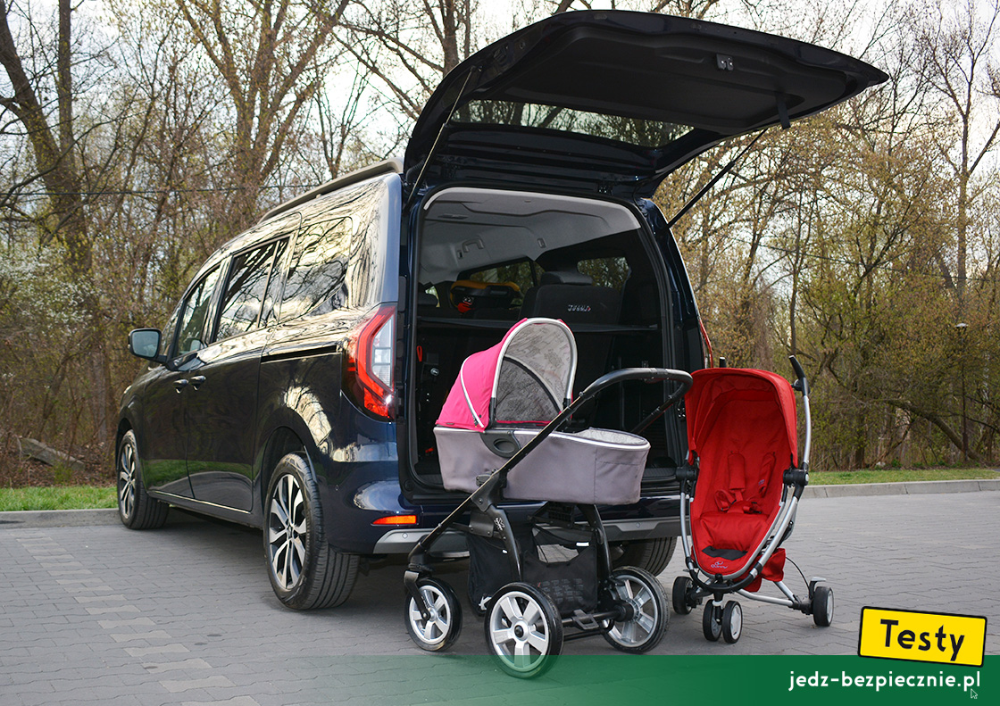 TESTY | Renault Grand Kangoo | próby pakowania dwóch wózków dziecięcych do bagażnika