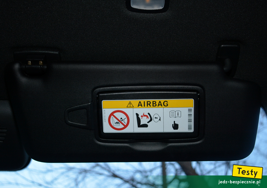 TESTY | Mercedes GLC - ostrzeżenie airbag